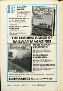 British Rail Motive Power Combined Volume 1982