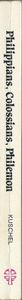 Philippians Colossians Philemon (The People's Bible)