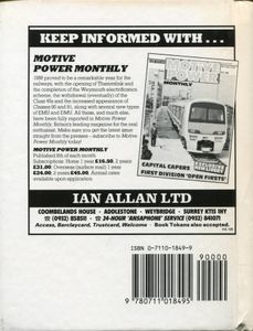 British Rail Motive Power Combined Volume 1989