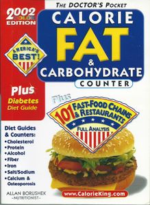The Doctor's Pocket Calorie Fat & Carbohydrate Counter