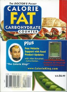 The Doctor's Pocket Calorie Fat & Carbohydrate Counter
