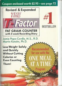 The T-Factor Fat Gram Counter