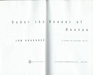Under the Banner of Heaven