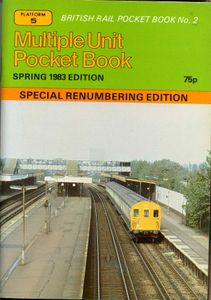 Multiple Unit Pocket Book. Spring 1983 Edition