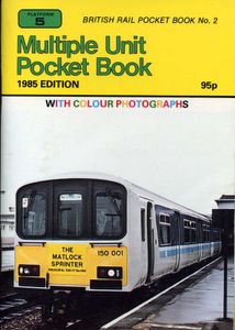 Multiple Unit Pocket Book. 1985 Edition
