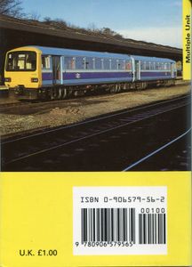 Multiple Unit Pocket Book. Spring 1986 Edition