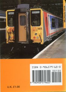 Multiple Unit Pocket Book. Summer/Autumn 1986 Edition