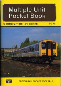 Multiple Unit Pocket Book. Summer/Autumn 1987 Edition