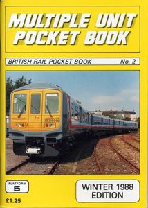 Multiple Unit Pocket Book. Winter 1988 Edition