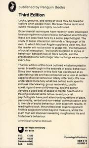 The Psychology of Interpersonal Behavior