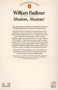 Absalom, Absalom!