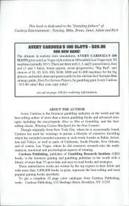 Avery Cardoza's Casino Strategy Guide