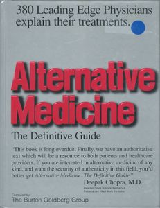 Alternative Medicine: The Definitive Guide