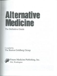 Alternative Medicine: The Definitive Guide