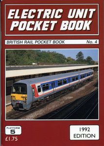 Electric Unit Pocket Book. 1992 Edition