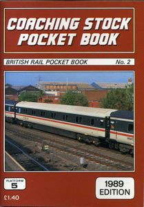 Coaching Stock Pocket Book. 1989 Edition