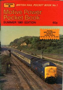 Motive Power Pocket Book. Summer 1981 Edition