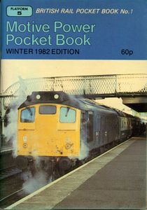 Motive Power Pocket Book. Winter 1982 Edition