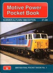 Motive Power Pocket Book. Summer/Autumn 1986 Edition