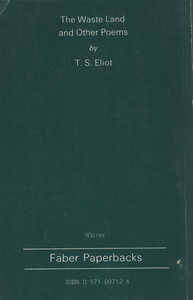 The Waste Land and Other Poems