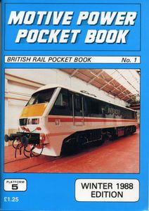 Motive Power Pocket Book. Winter 1988 Edition