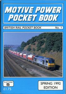 Motive Power Pocket Book. Spring 1992 Edition