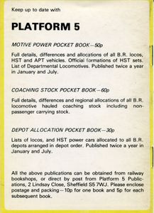 Depot Allocation Pocket Book. Second Edition