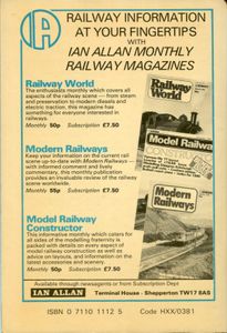 British Rail Locoshed Book. 1981 Edition