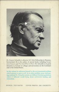 Pollution and the Death of Man: The Christian View of Ecology
