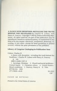 A Dance With Deception