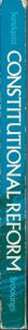 Constitutional Reform And Effective Government