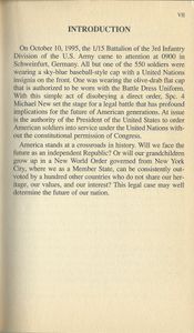 Michael New: Mercenary...or American Soldier?
