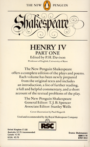 Henry IV Part One