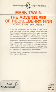 The Adventures of Huckleberry Finn