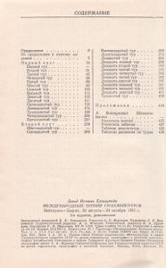 Международный Турнир Гроссмейстеров: Нейгаузен - Цюрих, 29 Августа - 24 Октября 1953 г.