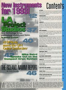 Roland Users Group (Volume 11/1 - 1993)