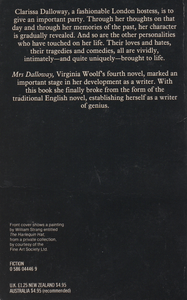 Mrs Dalloway