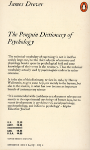 The Penguin Dictionary of Psychology