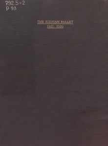 The Russian Ballet 1921-1929