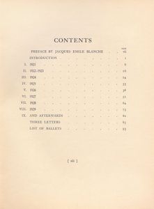 The Russian Ballet 1921-1929