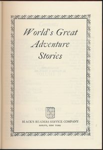 World's Great Adventure Stories