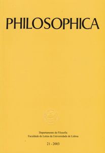 Philosophica Nº21/2003