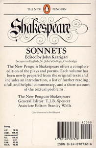 The Sonnets And A Lover's Complaint