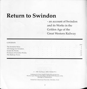 Return to Swindon