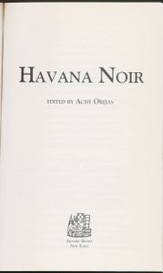 Havana Noir