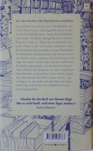 Low Fidelity: Hans E. Plattes Briefe Gegen Den Mainstream