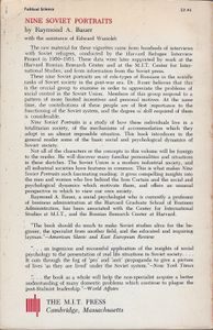 Nine Soviet Portraits