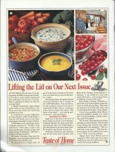 Taste Of Home (Dec/Jan/95)