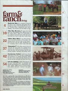 Farm & Ranch Living (June/July/90)