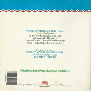 Favorite Mother Goose Rhymes